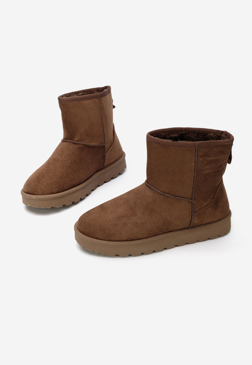 Patty barna női téli bokacsizma