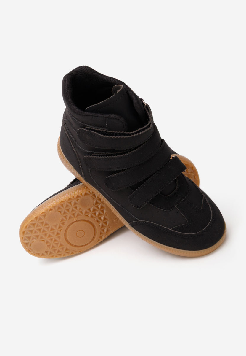 Fluvia fekete magasszárú tornacipő