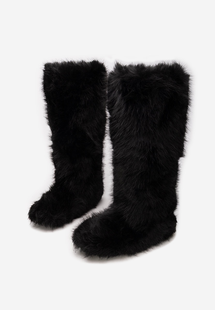 Gelira fekete meleg női csizma 