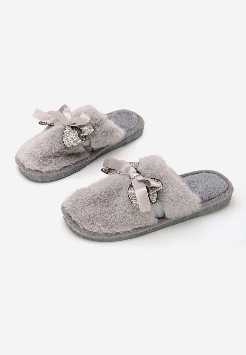 Aviresa szürke női otthoni papucs