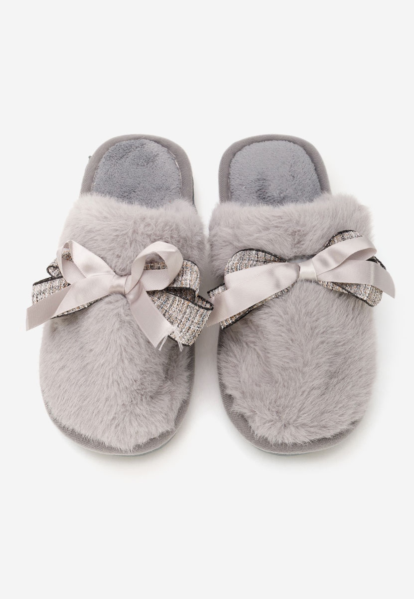 Aviresa szürke női otthoni papucs