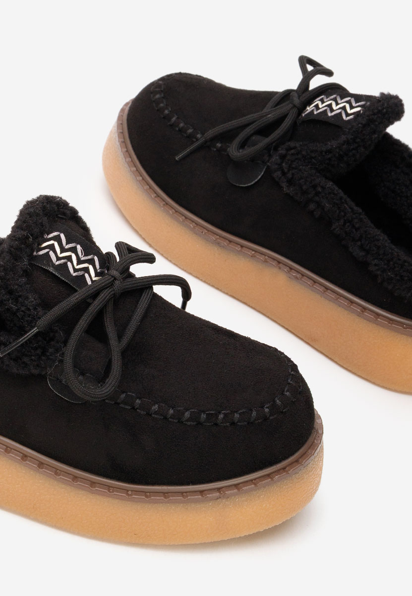 Seloria fekete női papucs