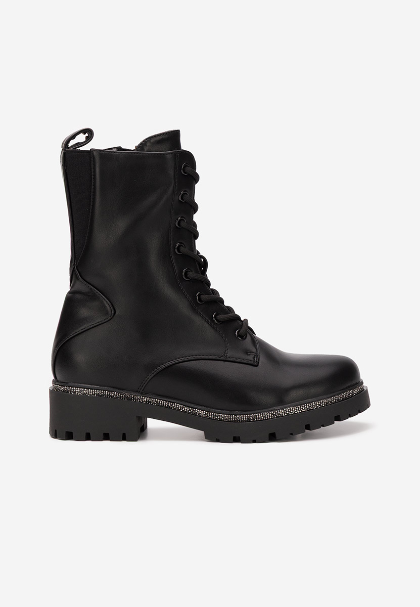 Savencia fekete női bakancs