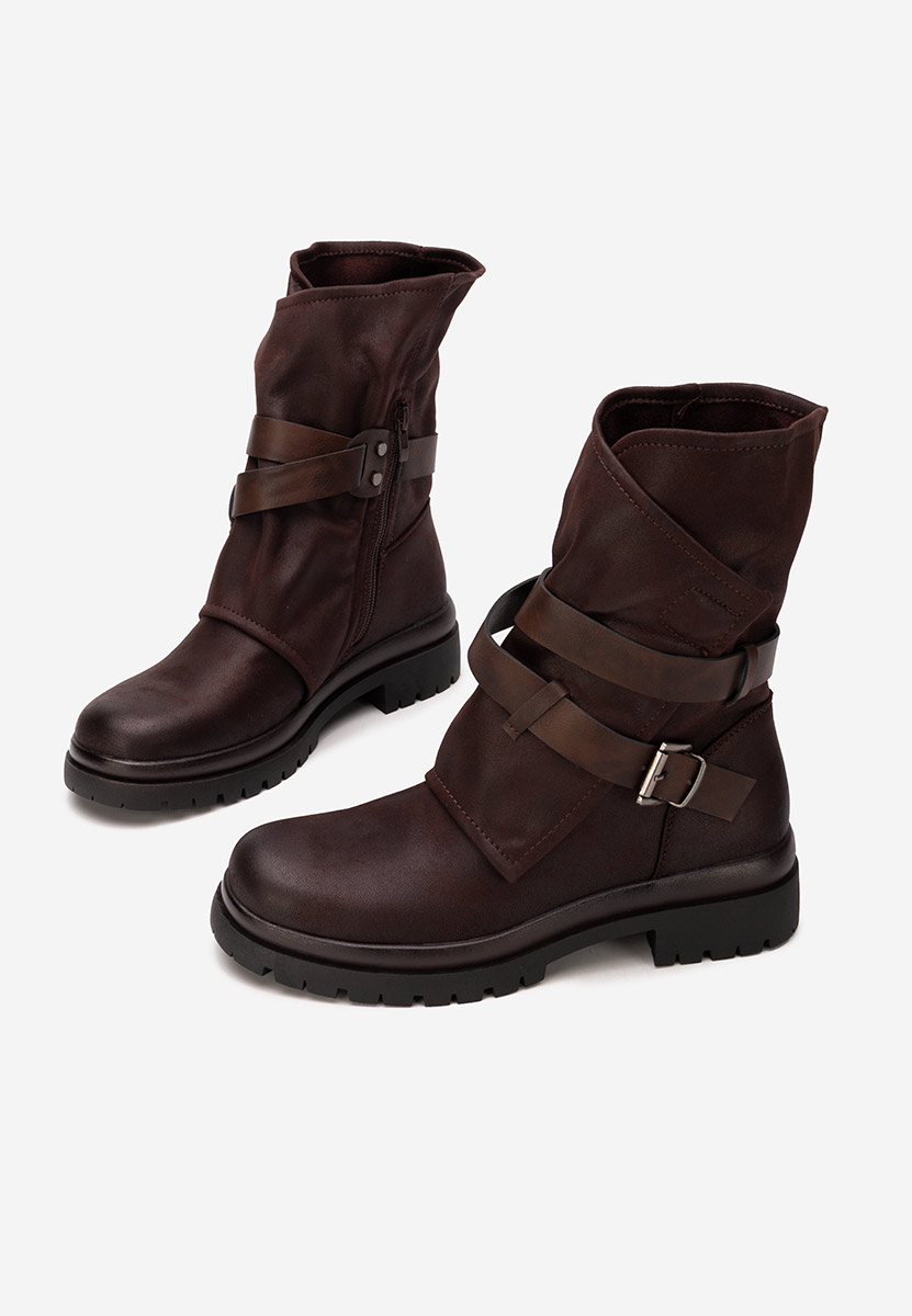 Cariolia barna női bokacsizma