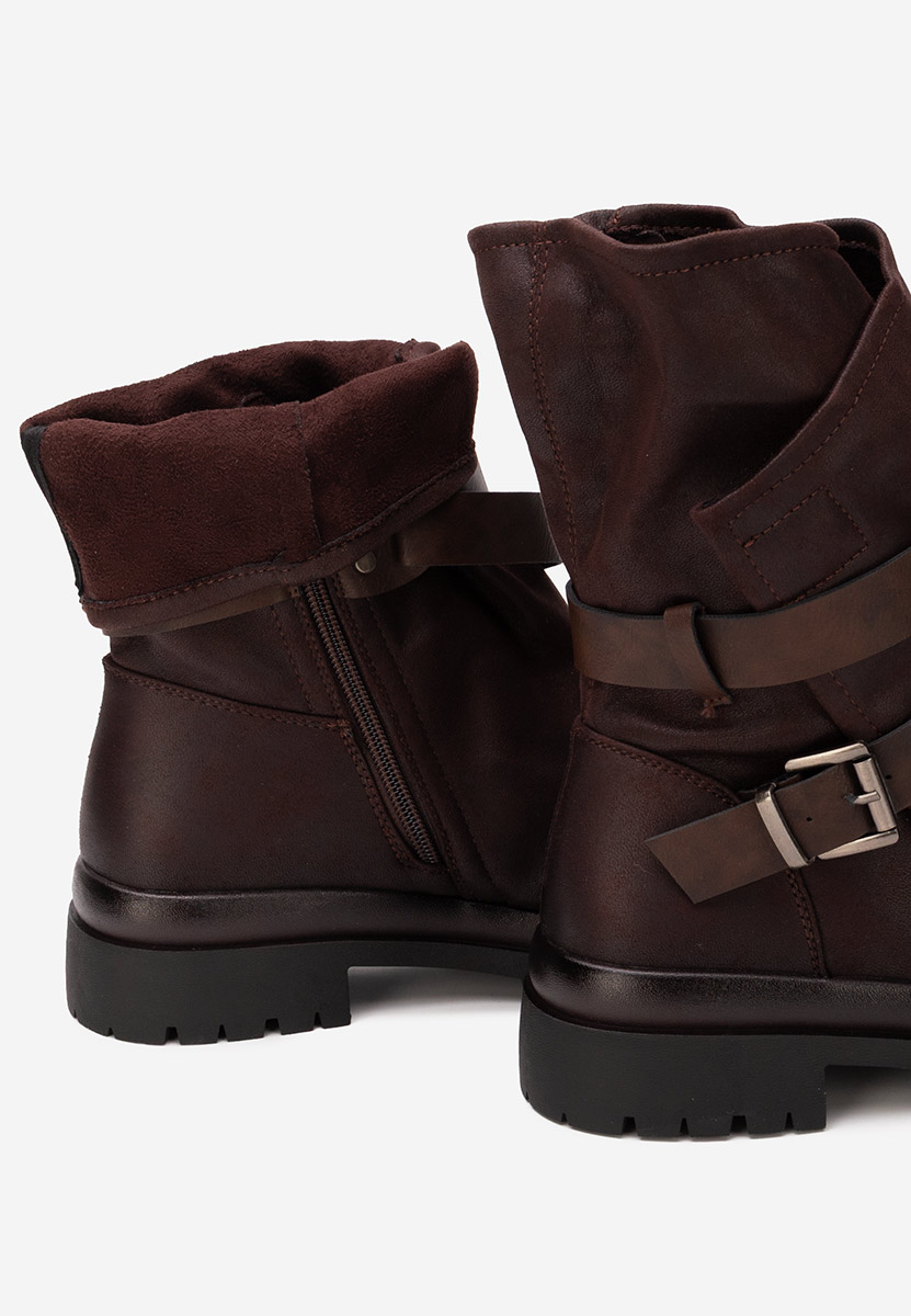 Cariolia barna női bokacsizma