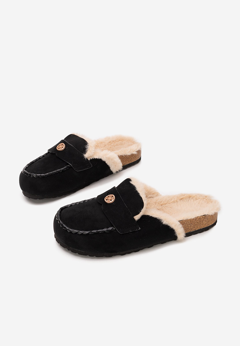 Mirania fekete női papucs