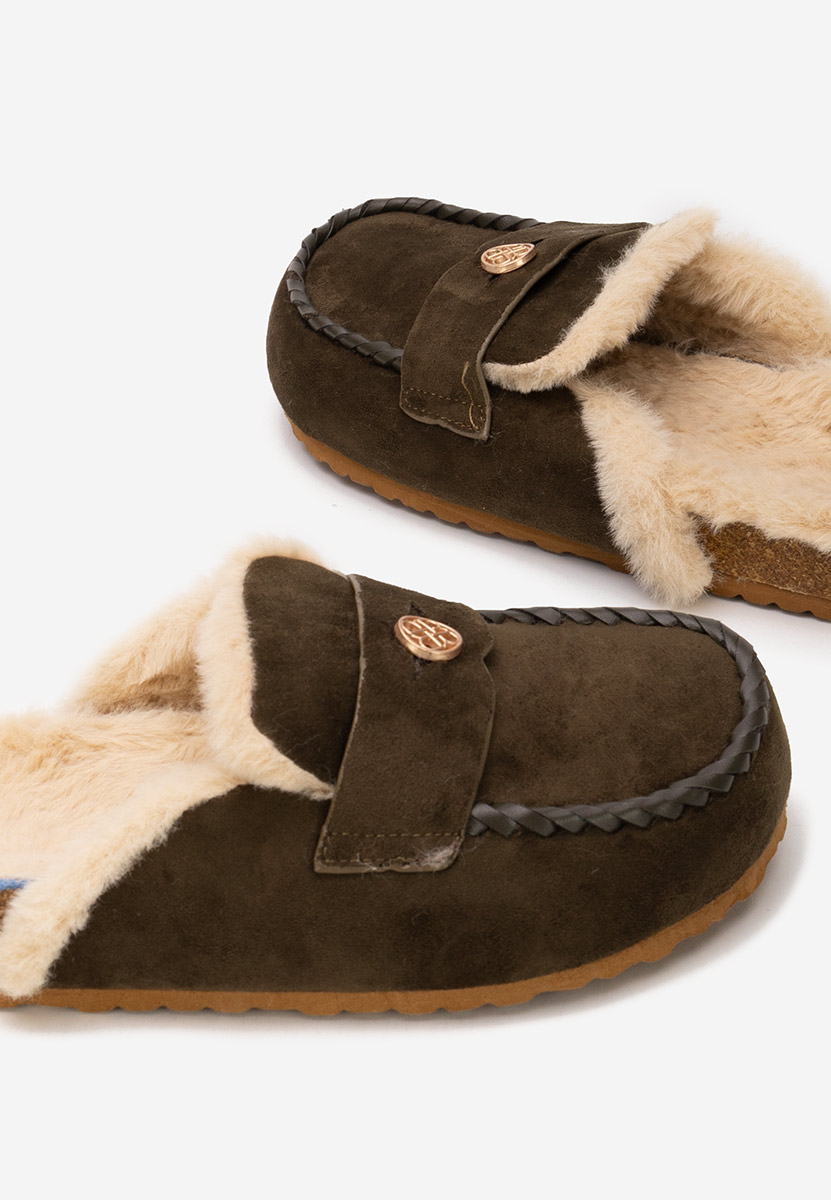 Mirania zöld női papucs