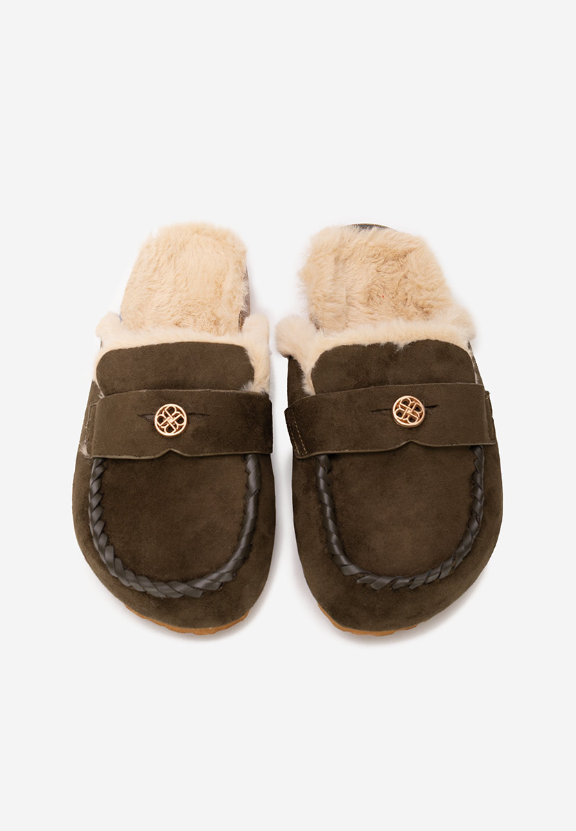 Mirania zöld női papucs