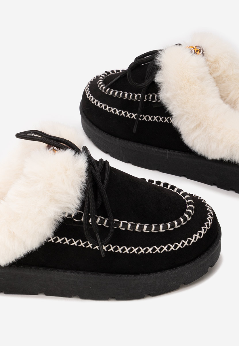 Leainia v2 fekete női papucs