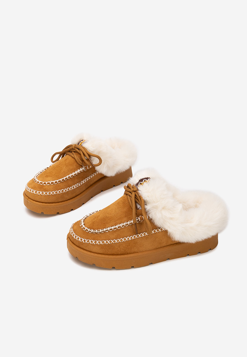 Leainia v2 camel női papucs