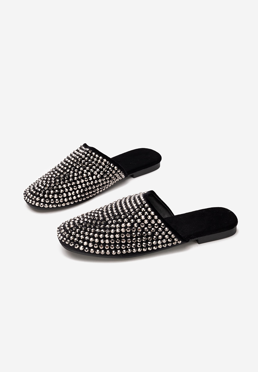 Sirina fekete női papucs