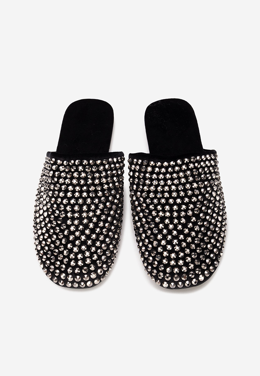 Sirina fekete női papucs