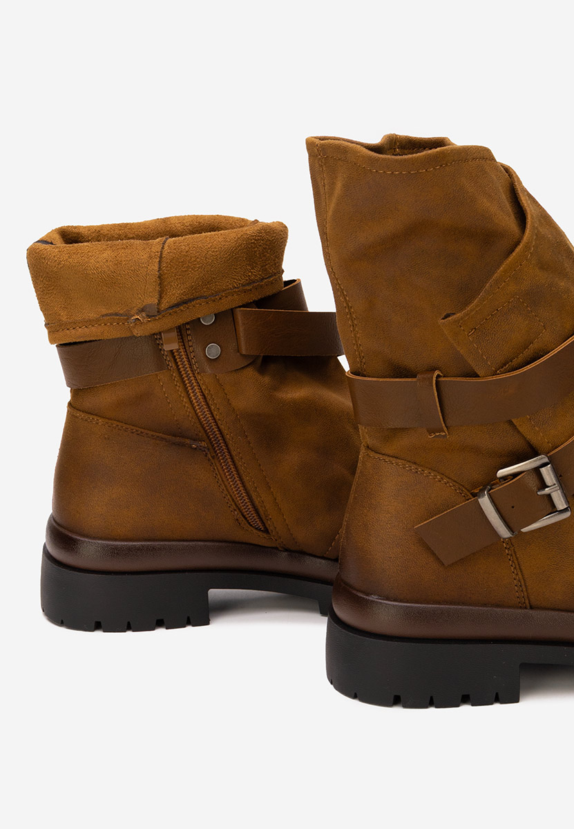 Cariolia camel női bokacsizma