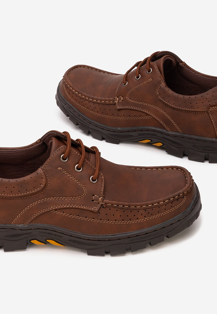 Elmor barna férfi félcipő