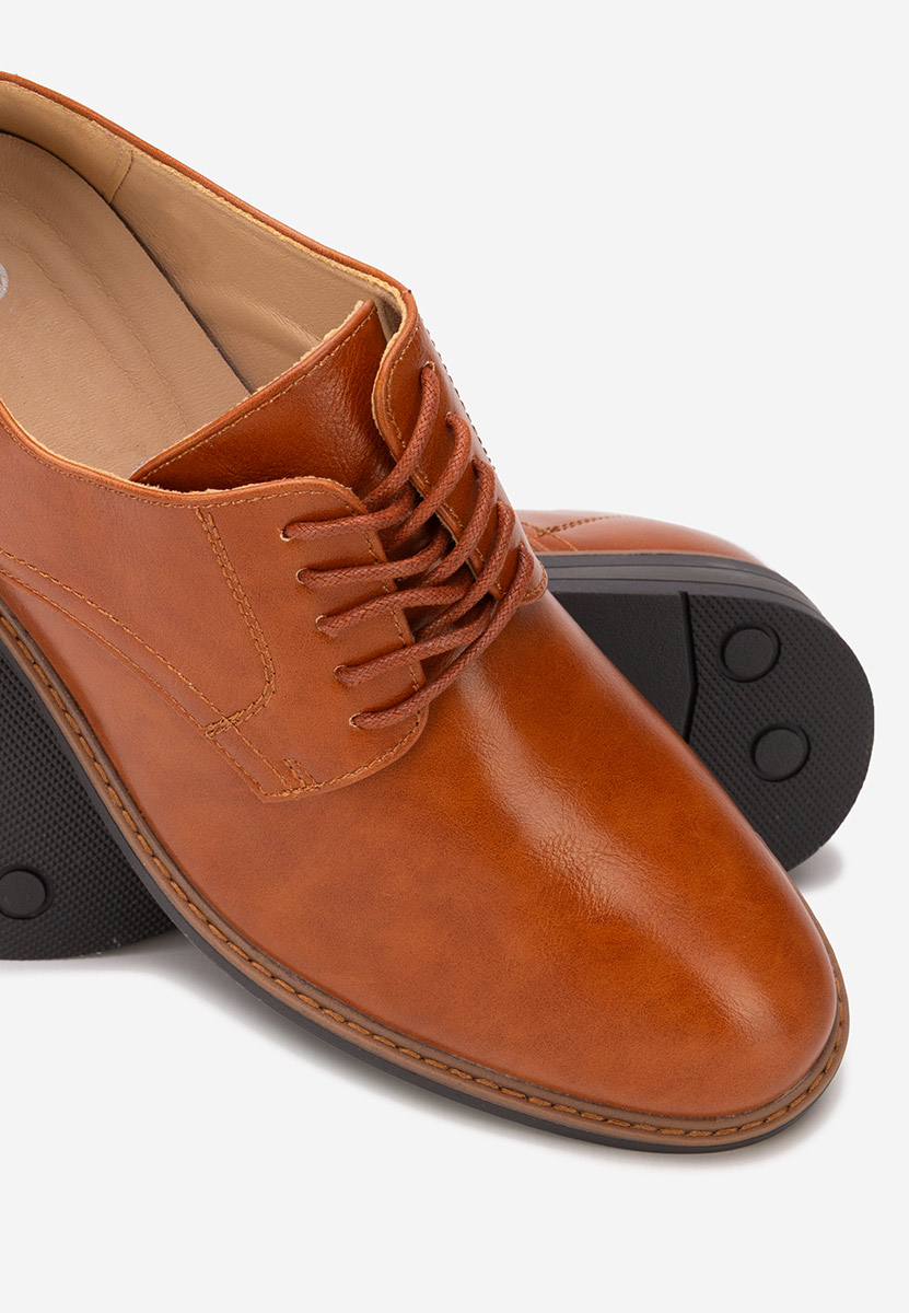Valerio camel férfi elegáns cipő