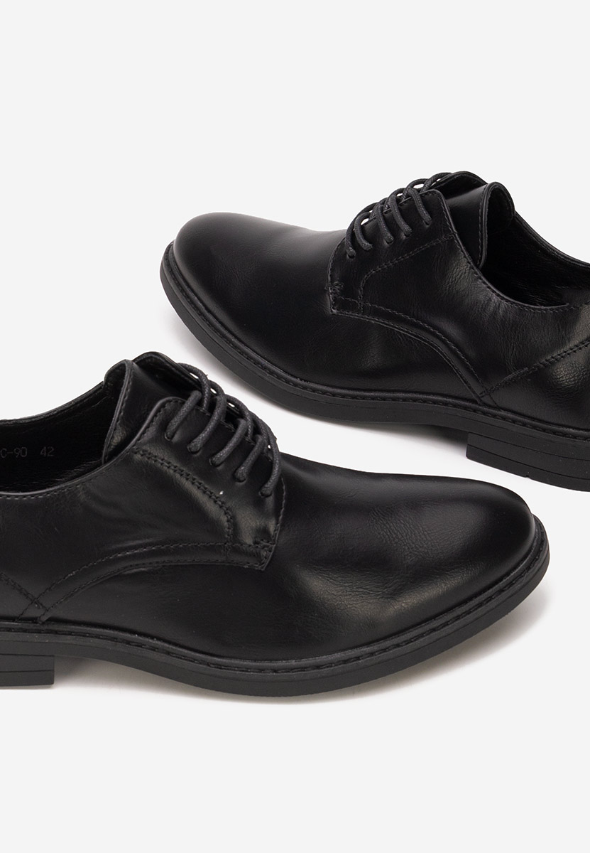 Valerio fekete férfi elegáns cipő