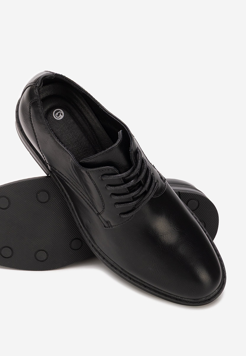 Valerio fekete férfi elegáns cipő