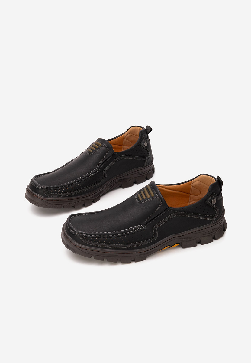 Alveron fekete férfi félcipő