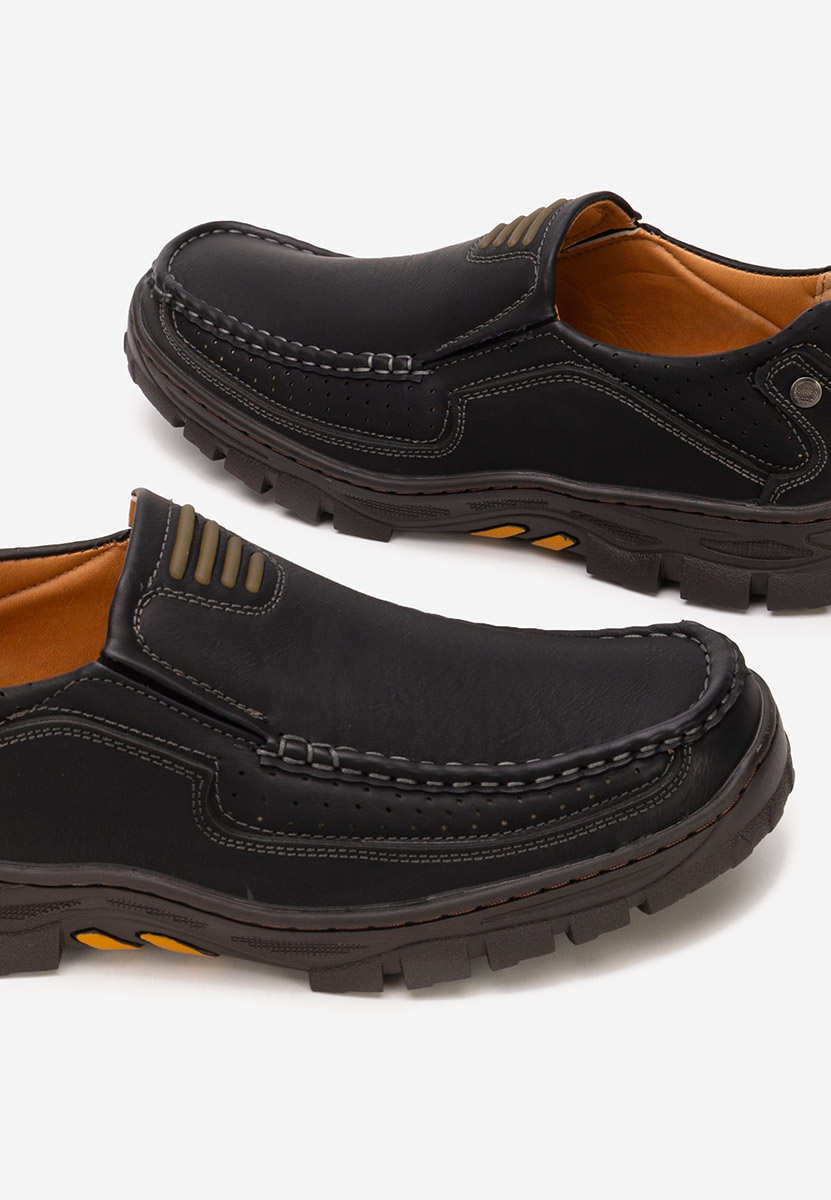 Alveron fekete férfi félcipő