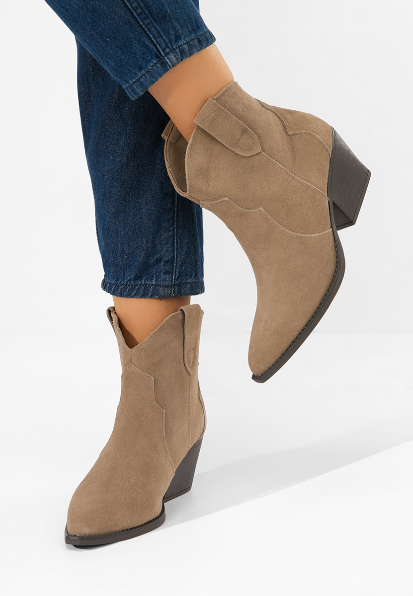 Glavira khaki cowboy csizma Glavira khaki cowboy csizma