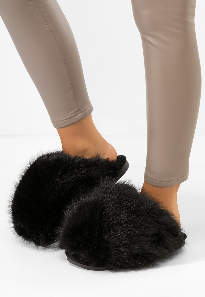 Vesoria fekete női papucs