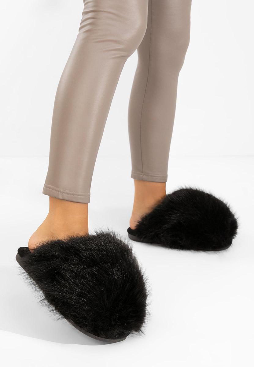 Vesoria fekete női papucs