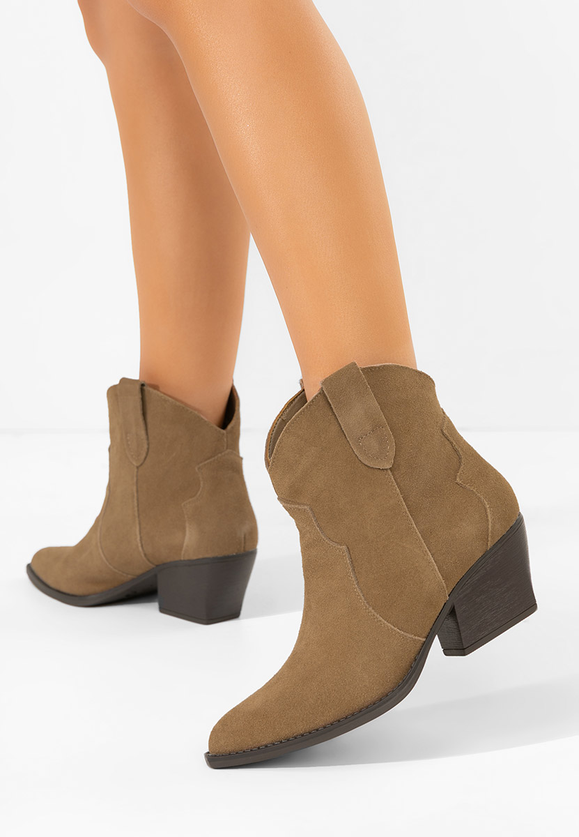 Glavira khaki cowboy csizma Glavira khaki cowboy csizma