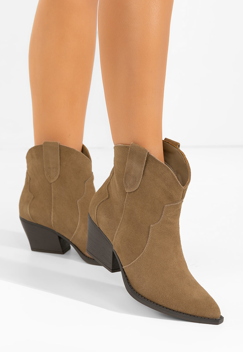 Glavira khaki cowboy csizma Glavira khaki cowboy csizma