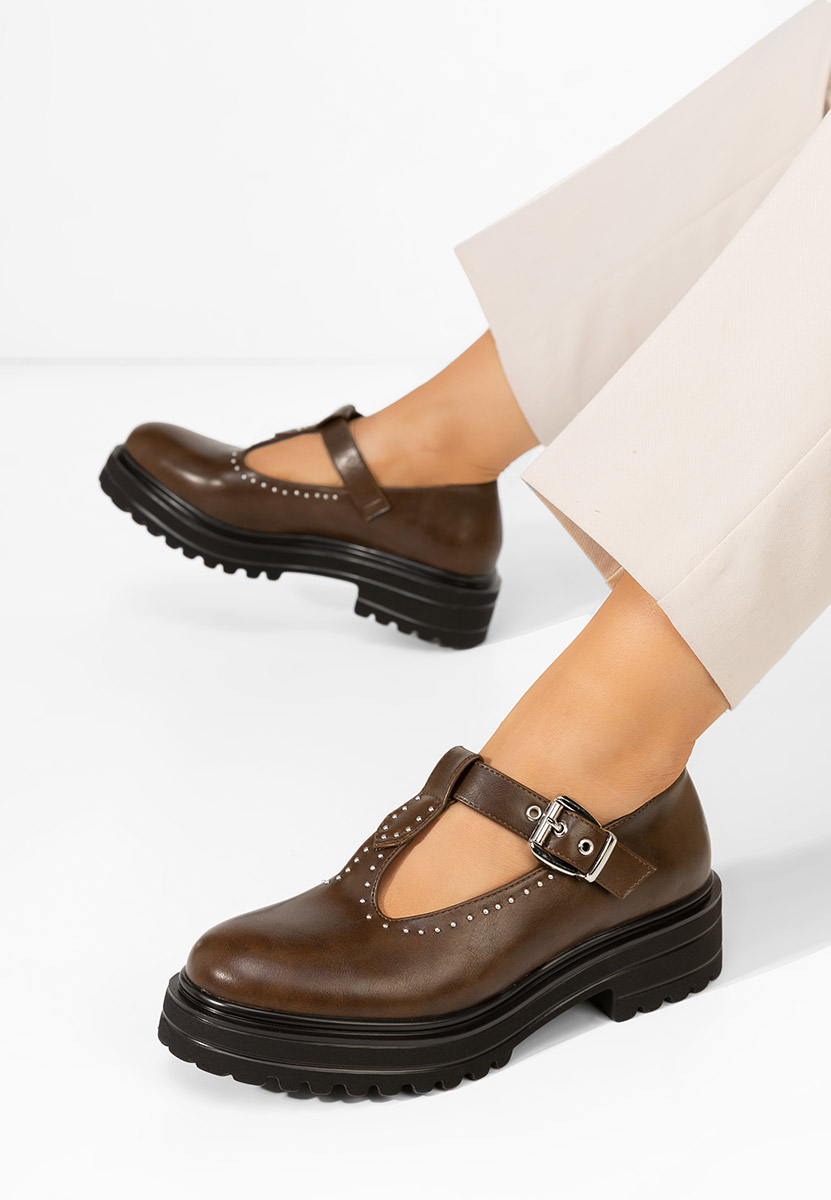 Pietrina barna női casual cipő