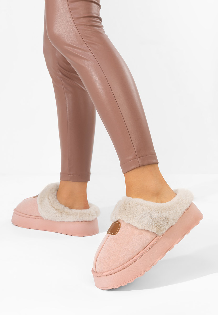 Flufina rózsaszín női papucs