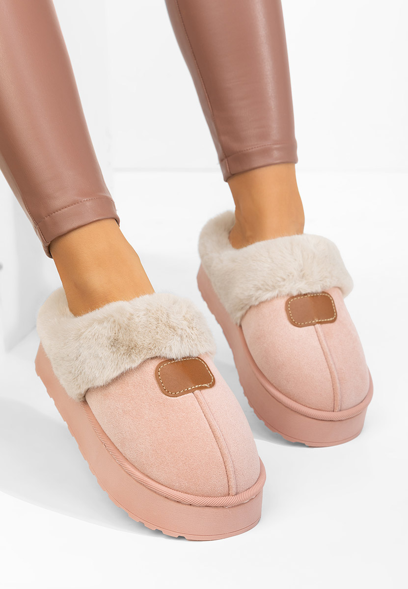 Flufina rózsaszín női papucs