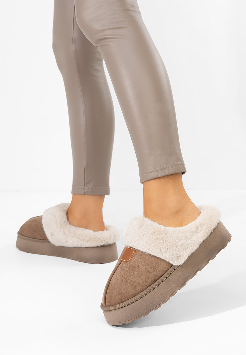 Flufina barna női papucs