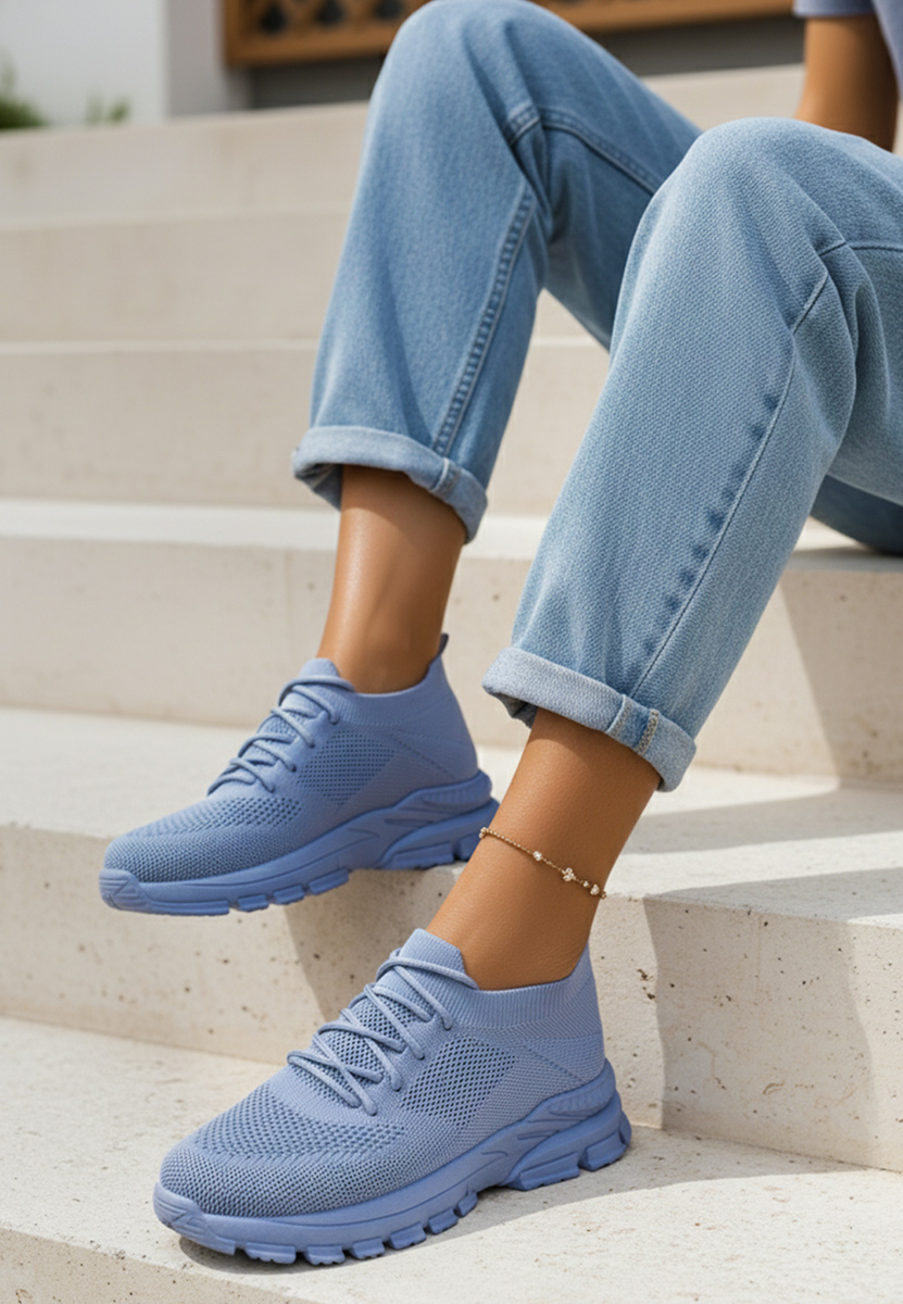 Katrine tengerészkék női sportcipő