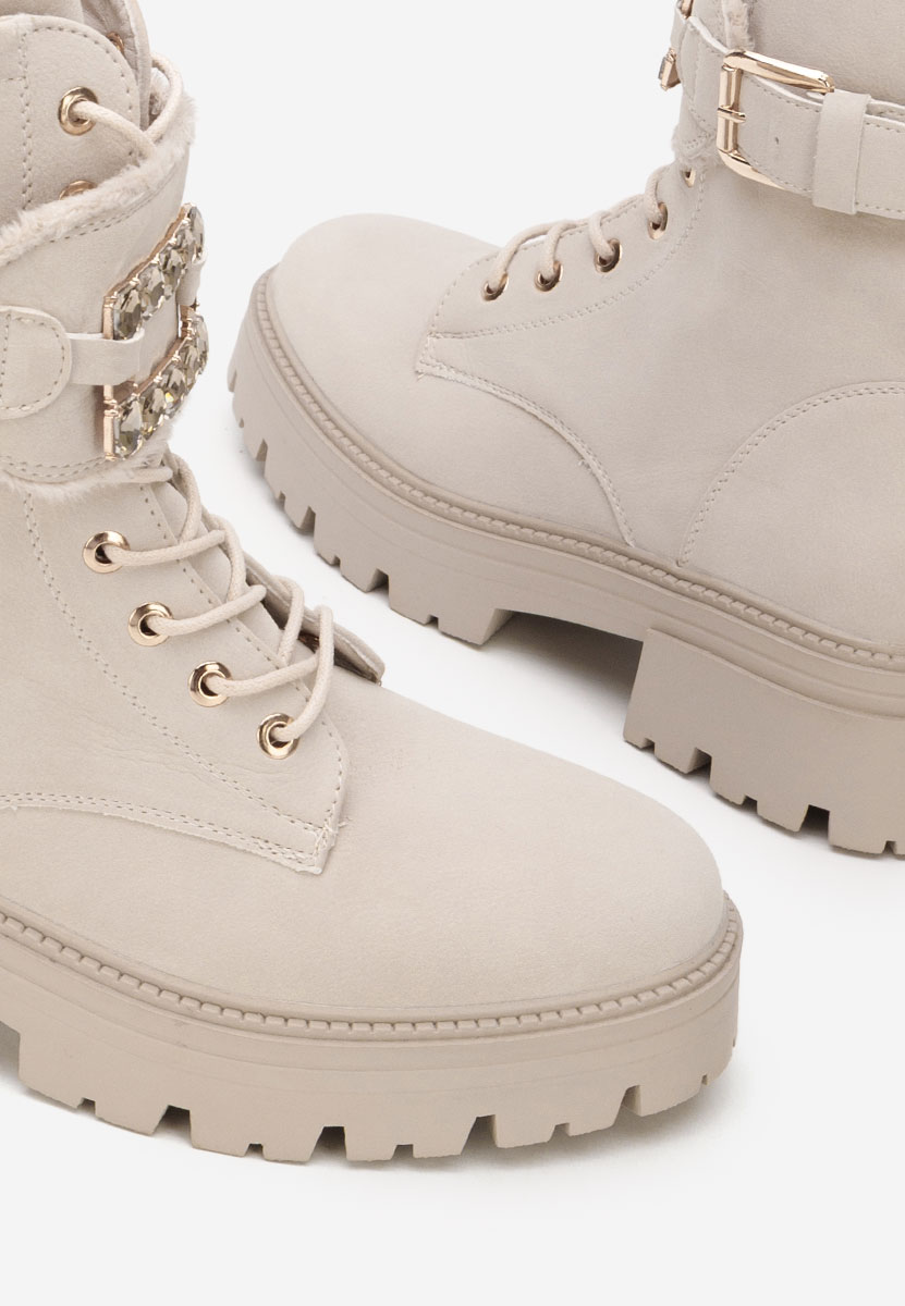 Acasia bézs női bakancs