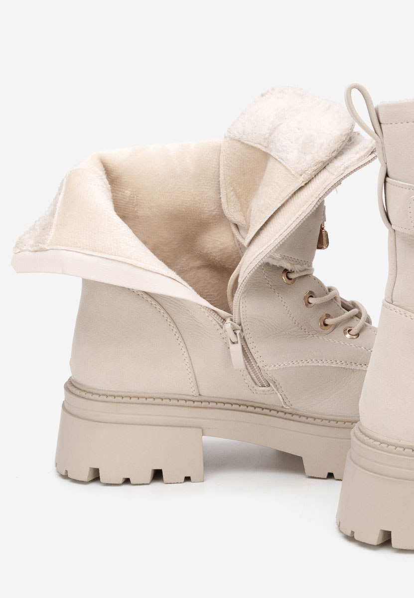 Acasia bézs női bakancs