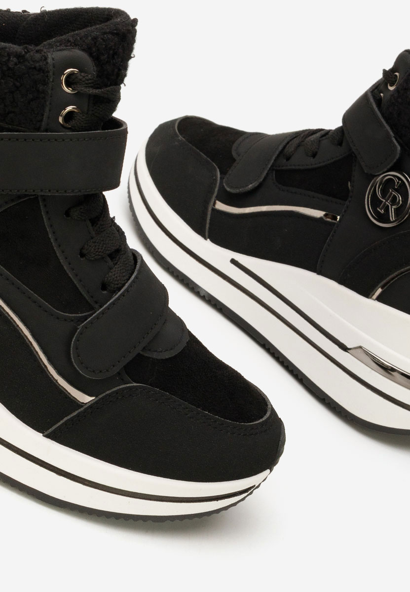 Velaris fekete magasszárú tornacipő