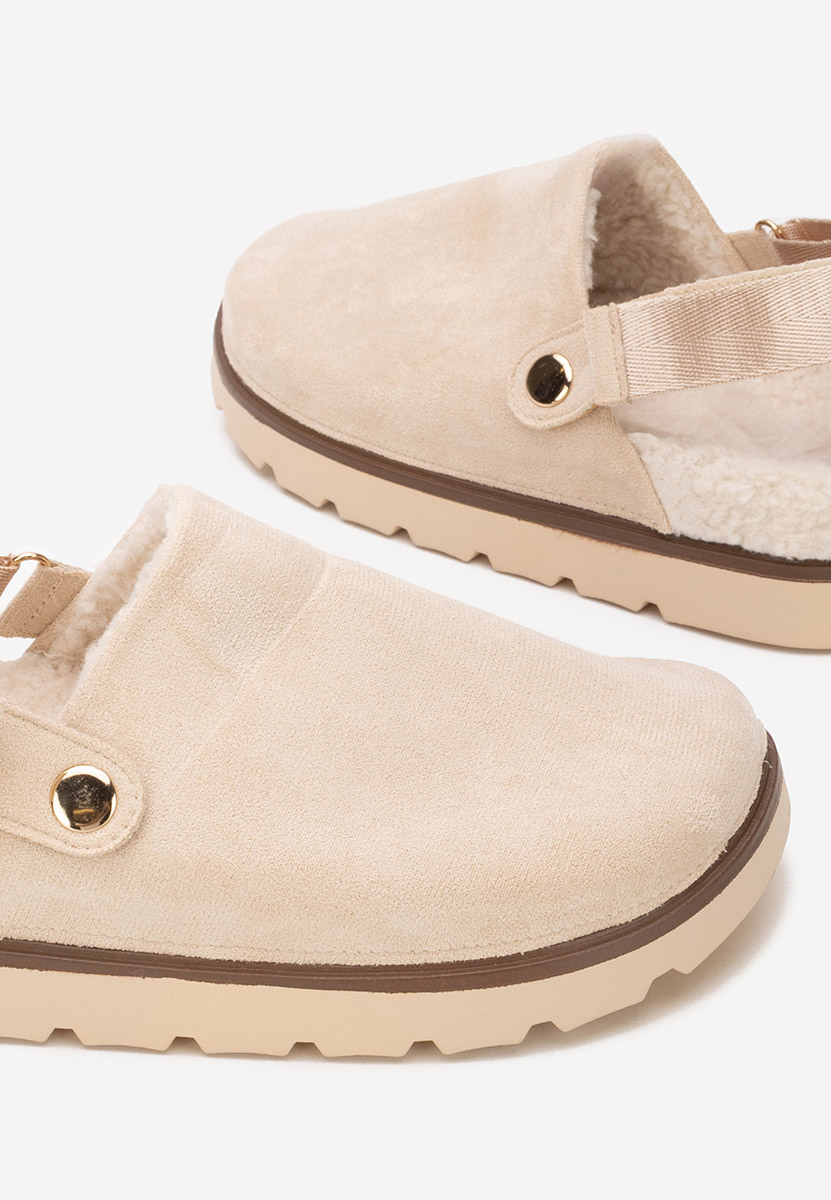 Tamra bézs női papucs