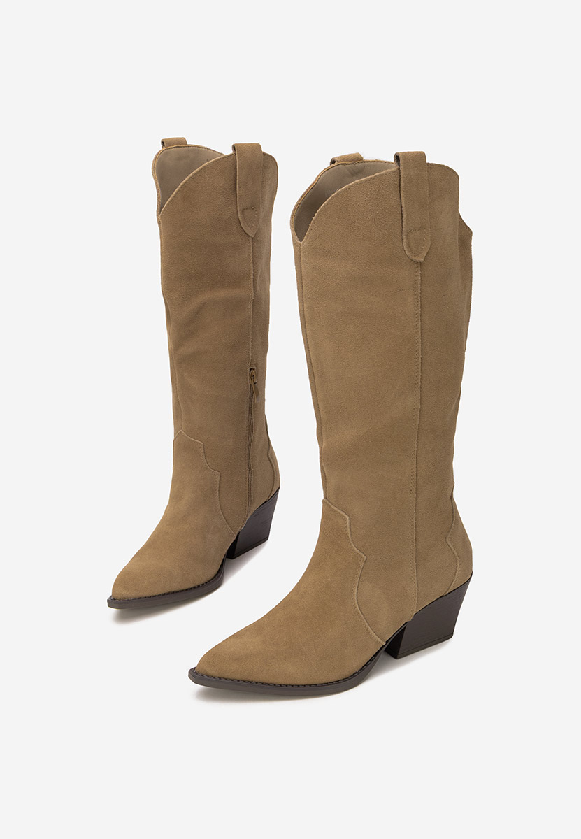 Hetafe khaki cowboy csizma női  Hetafe khaki cowboy csizma női