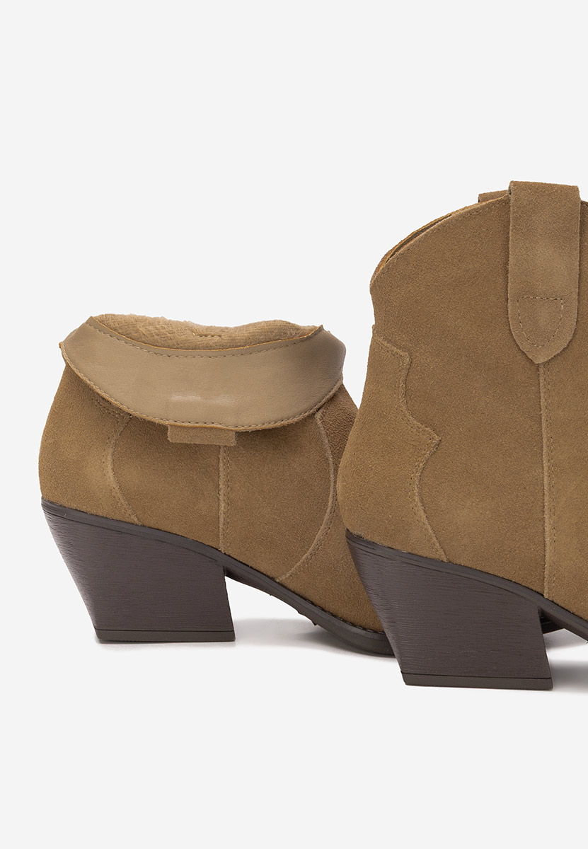 Glavira khaki cowboy csizma Glavira khaki cowboy csizma