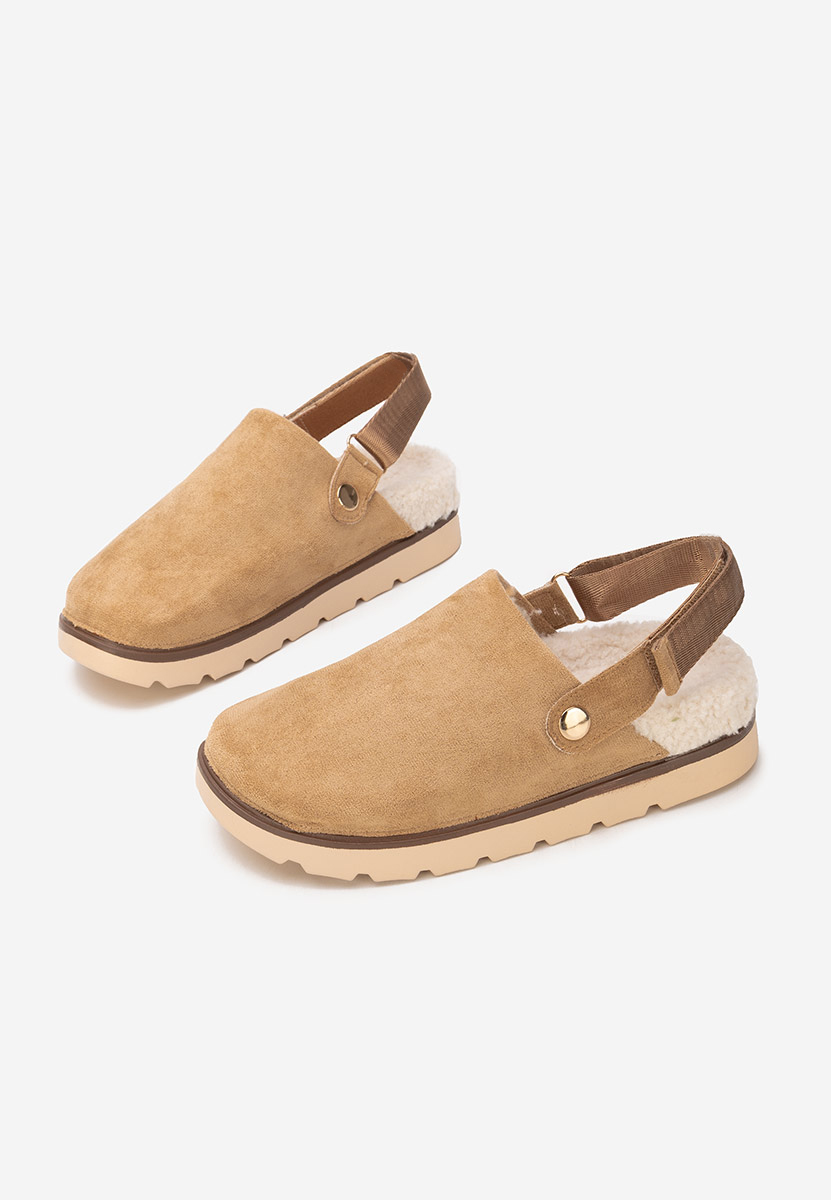 Tamra khaki női papucs