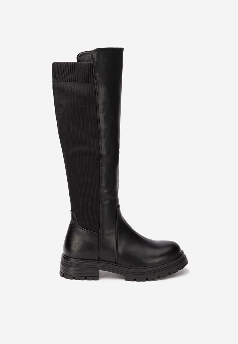 Belora fekete női csizma