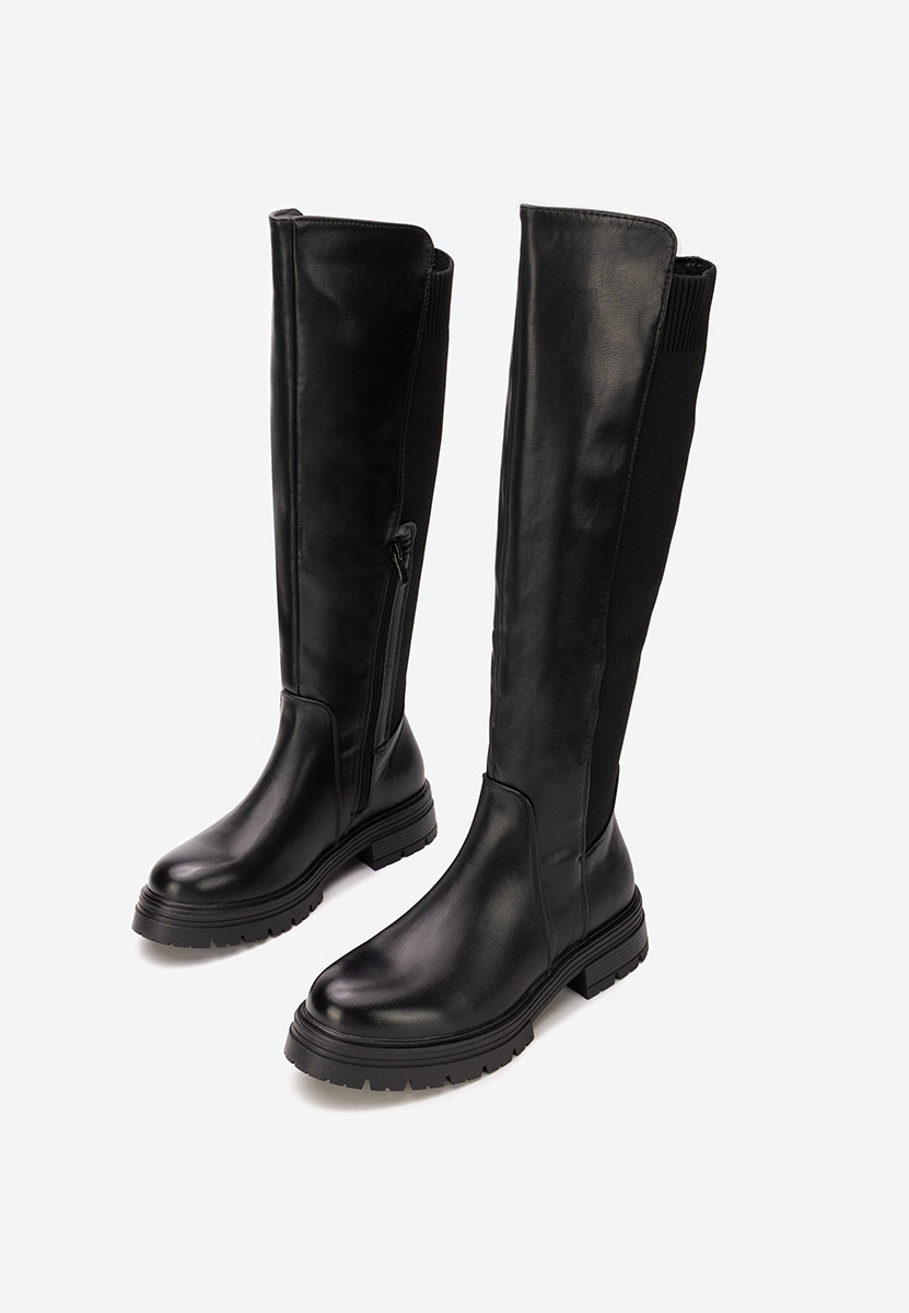 Belora fekete női csizma