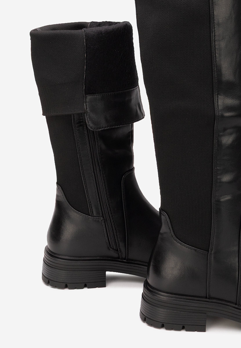 Belora fekete női csizma