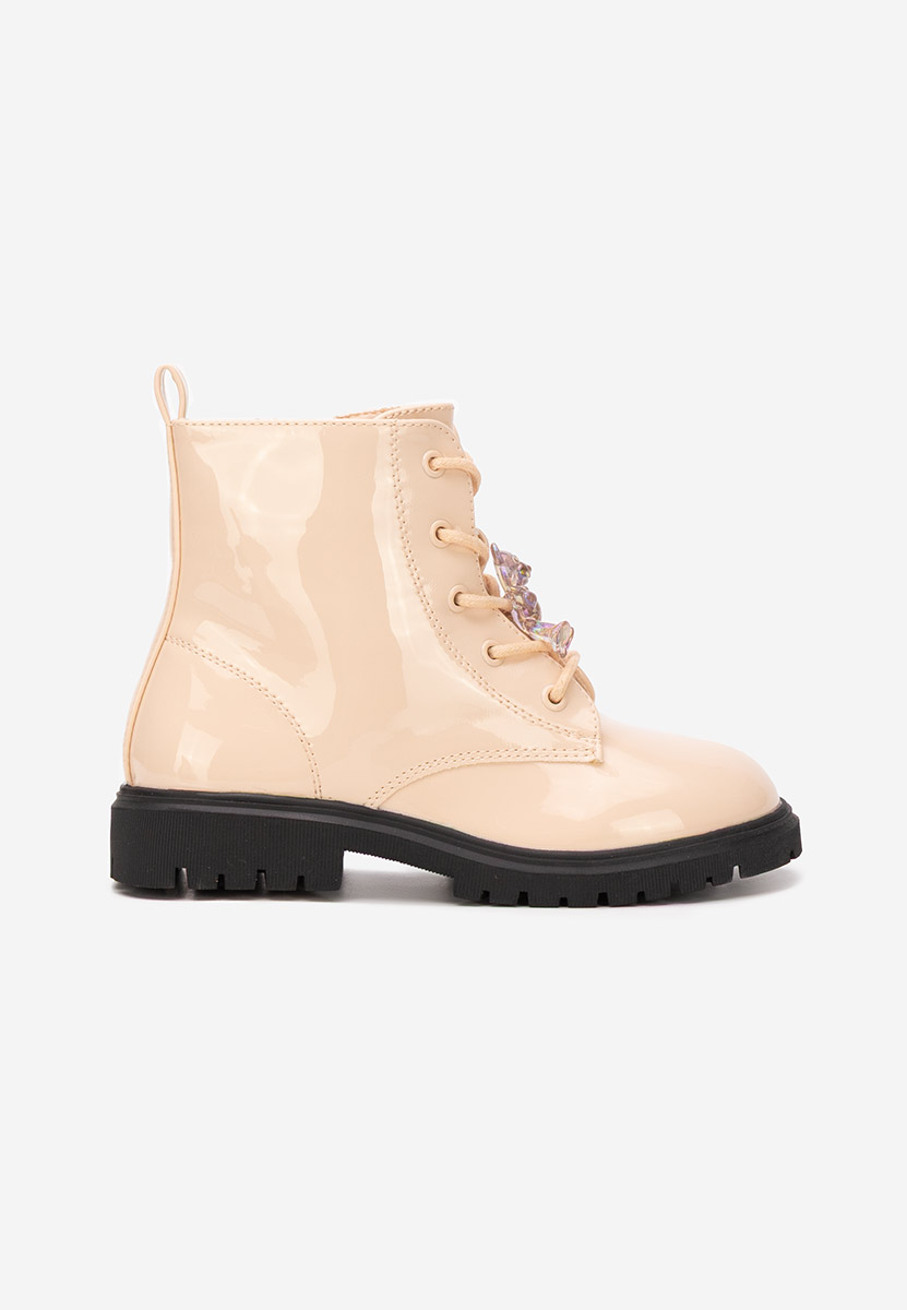 Andonia bézs lány bokacsizma