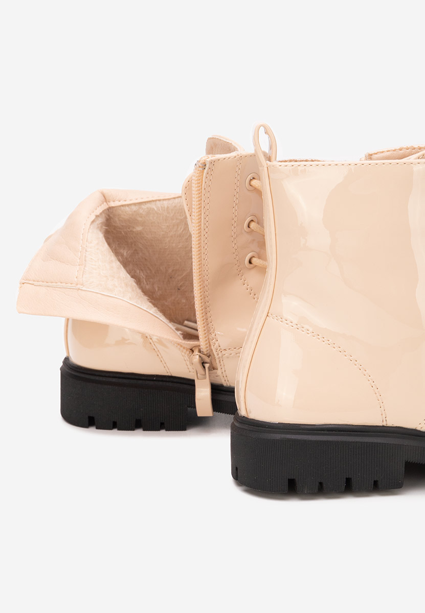 Andonia bézs lány bokacsizma