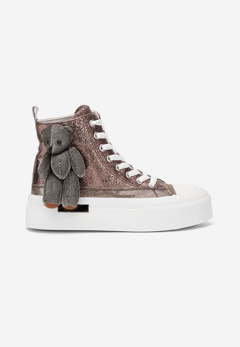 Alisea réz magasszárú teniszcipő