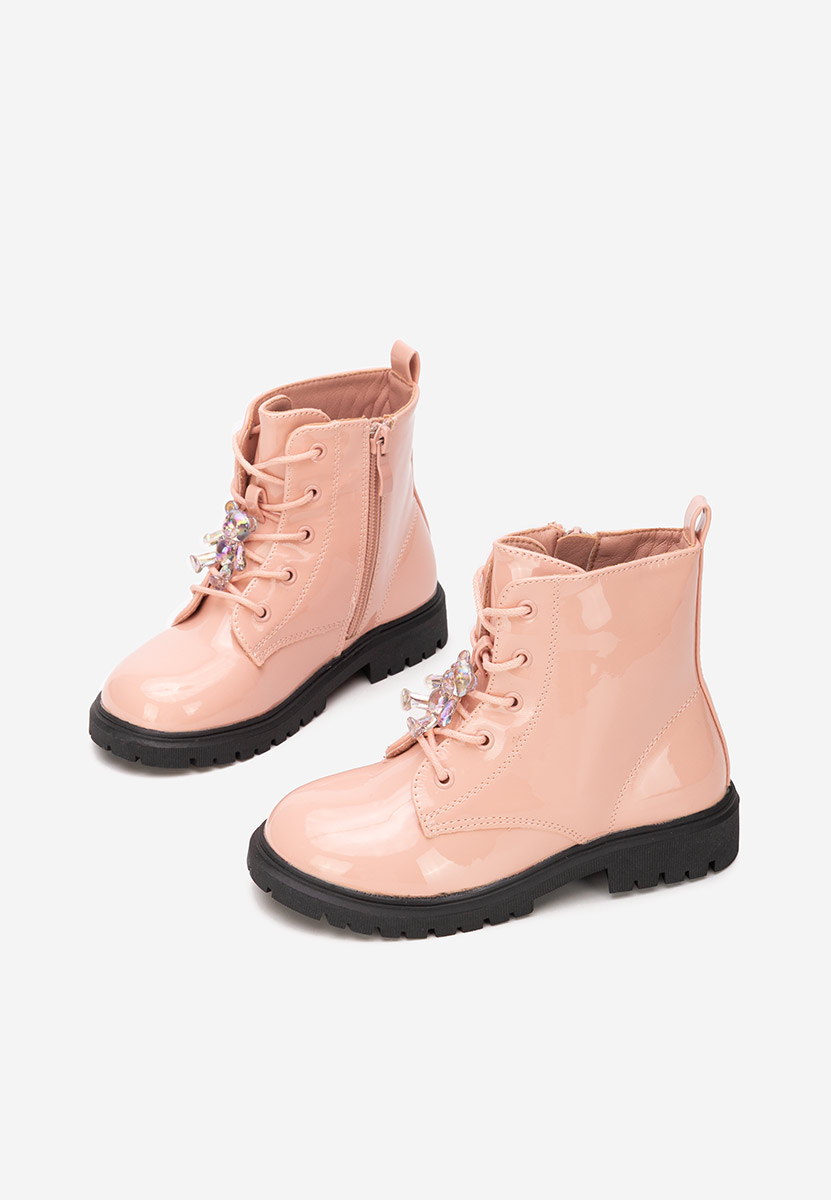 Andonia rózsaszín lány bokacsizma