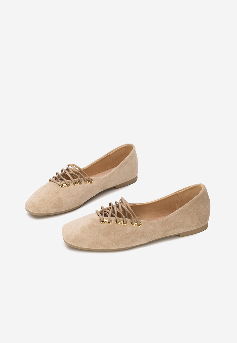 Carela khaki női balerina