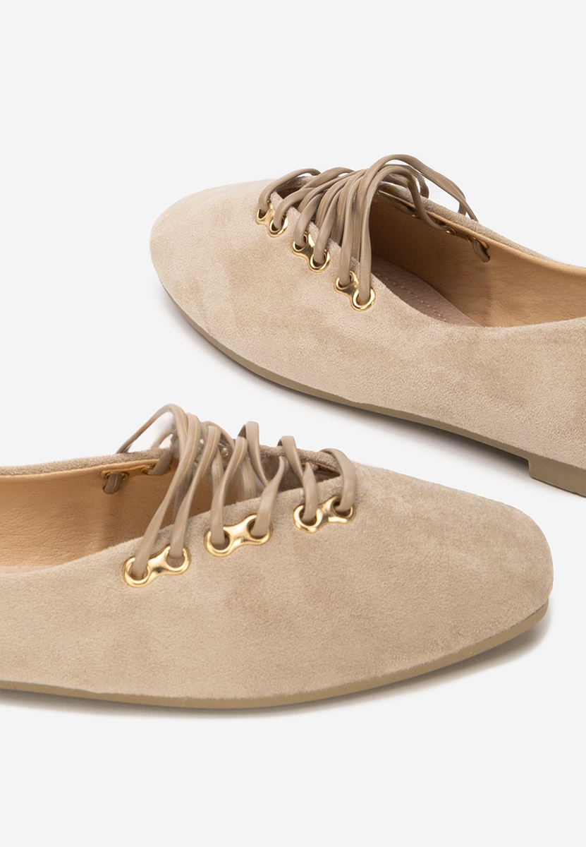 Carela khaki női balerina