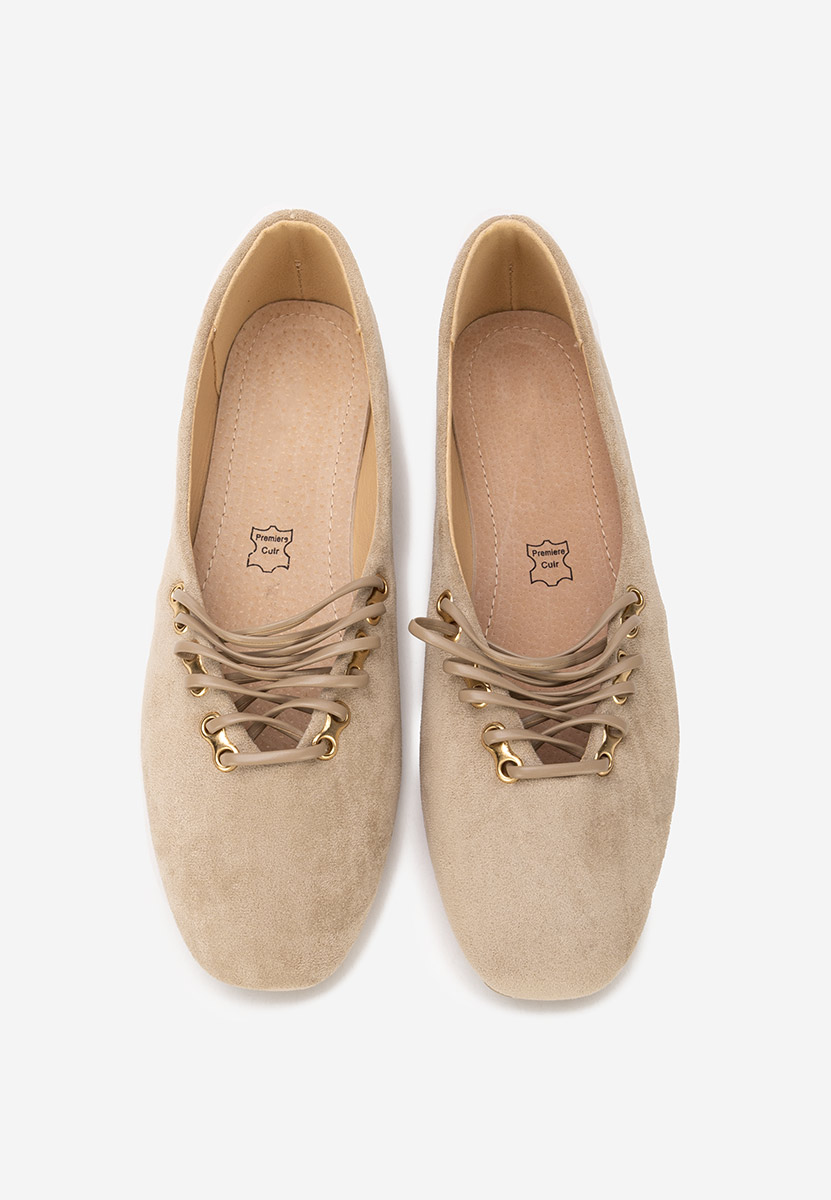 Carela khaki női balerina